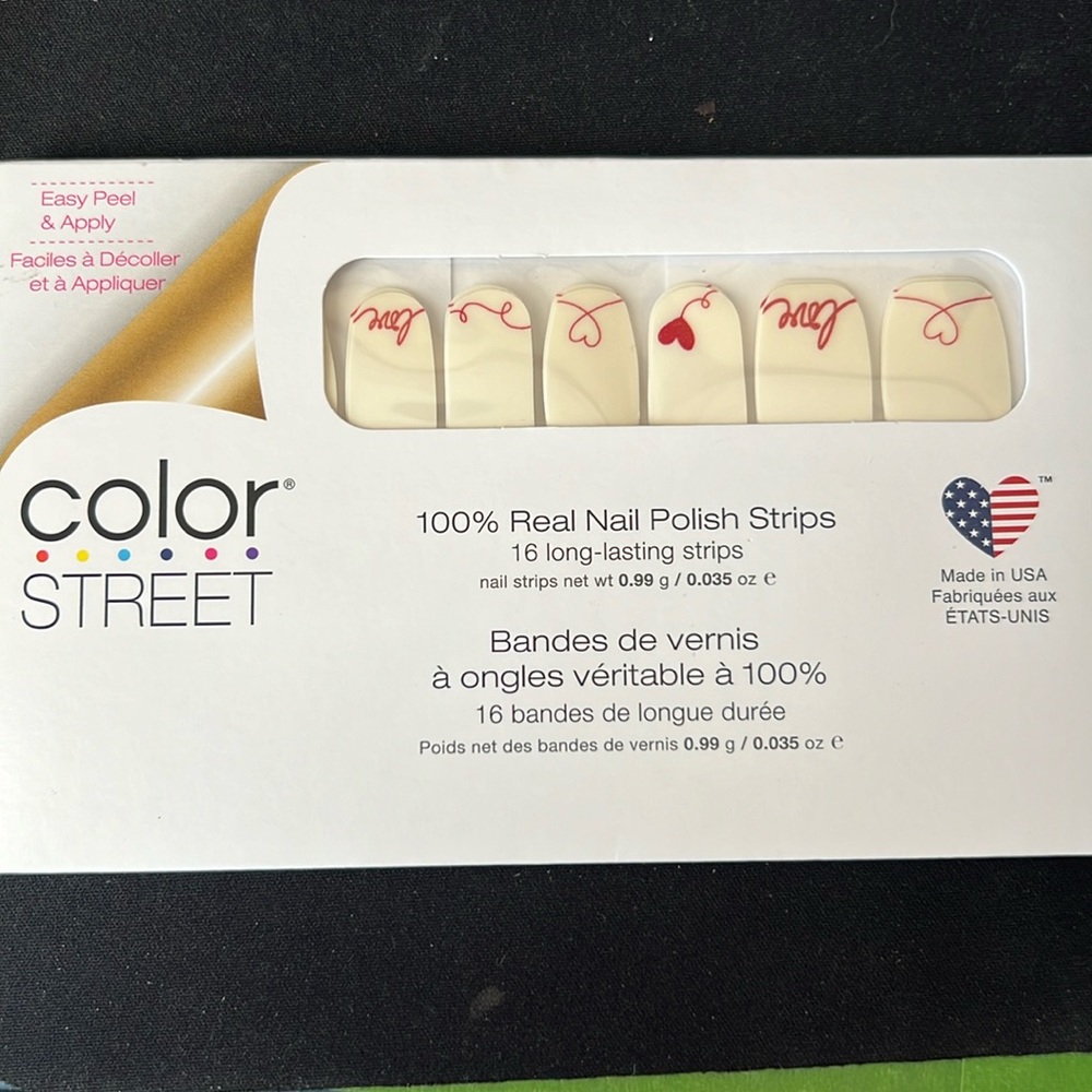 NWT Color Street “Love Letters”